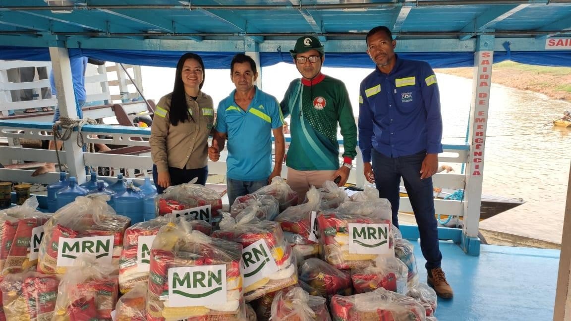 Comunidades atingidas pela seca no Oeste do Pará recebem doação de 1,8 mil cestas básicas