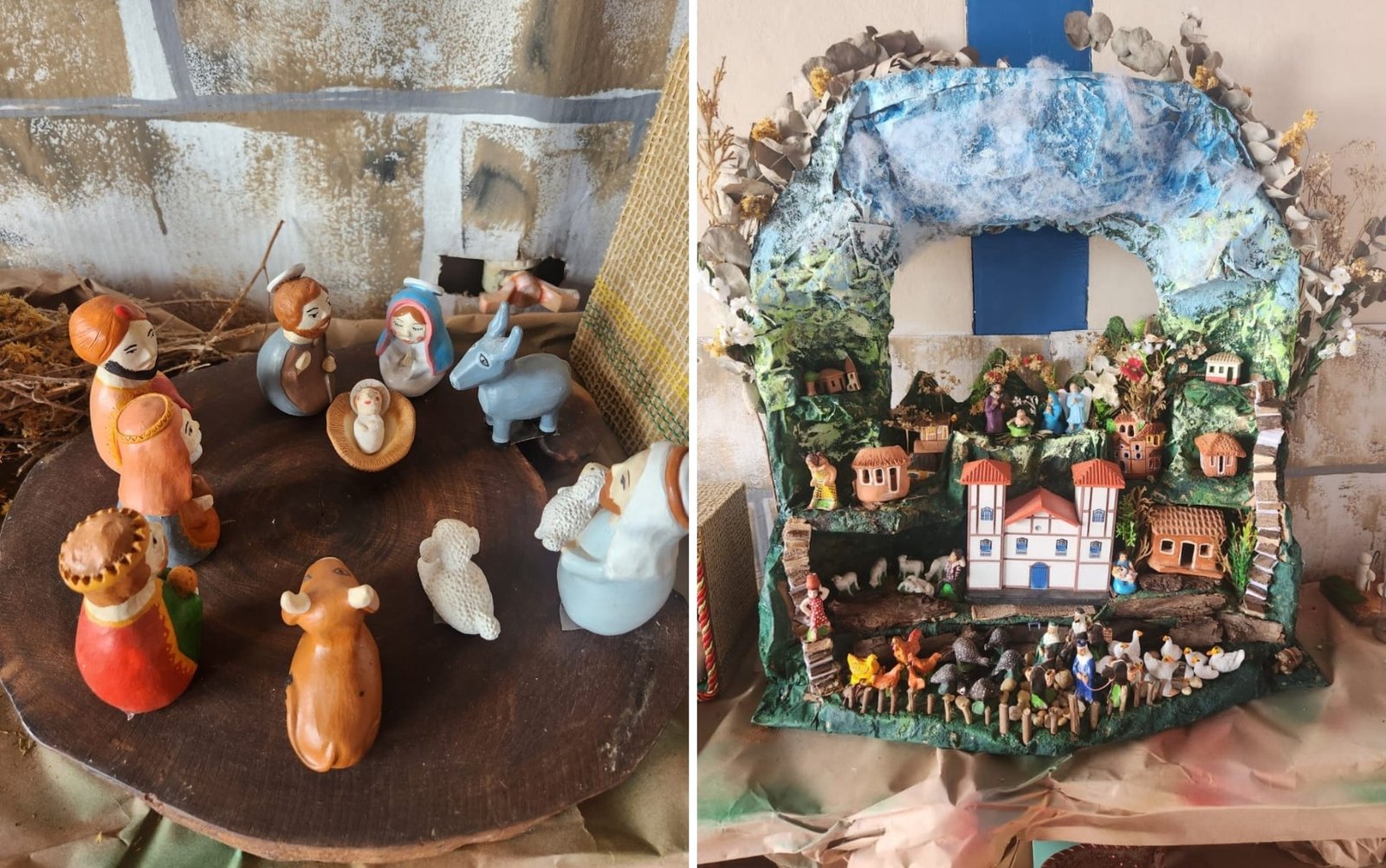 Vila de Natal e Casa dos Presépios: veja detalhes da decoração natalina em Pirenópolis