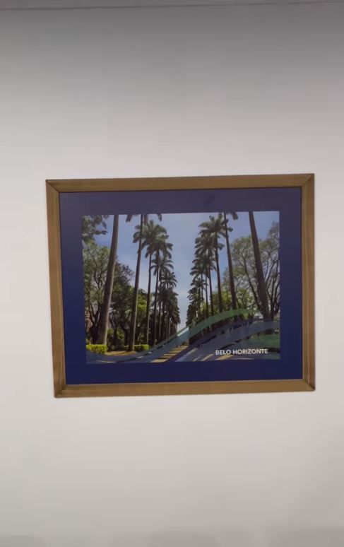 VÍDEO: Macron compartilha vídeo com quadro de praça icônica de BH