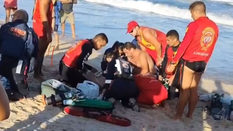 ‘Amava o mar’, diz irmã de turista de Curitiba que morreu afogado em praia de Fortaleza durante lua de mel