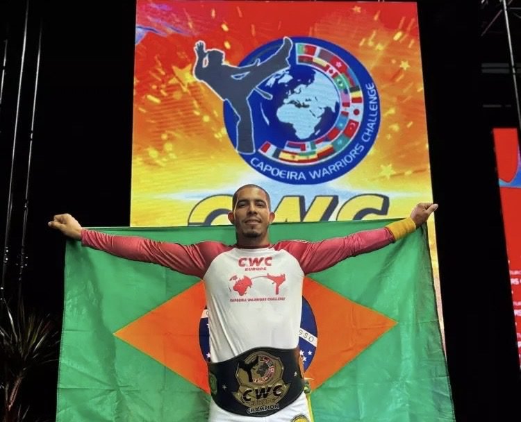 Capoeirista de Rodrigues Alves vence campeonato mundial de capoeira na Europa 