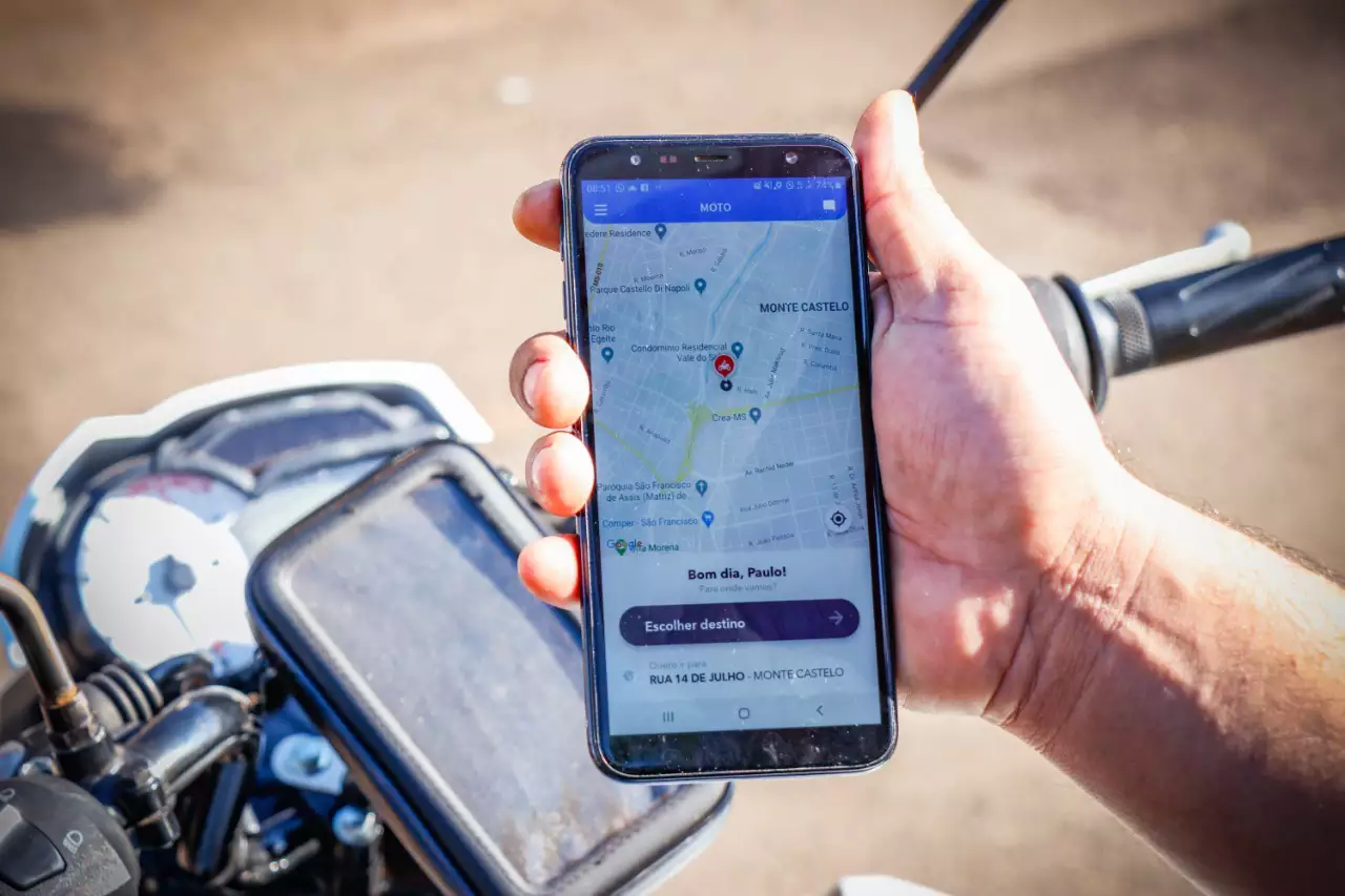 Motociclistas de app sugerem criação de um aplicativo local para acabar guerra com a RBTrans