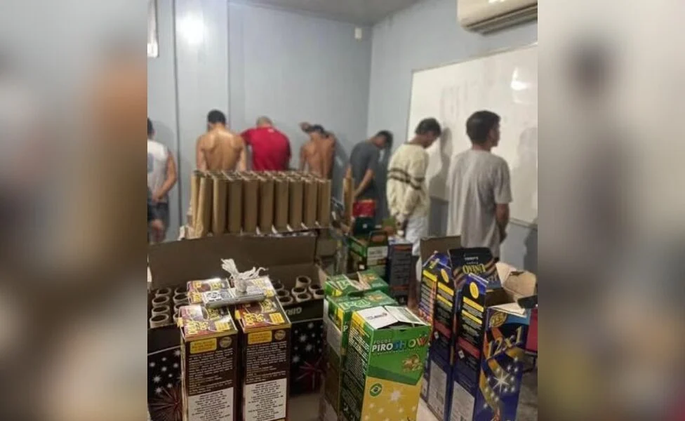 Mais de 50 são detidos por apologia ao crime após queima de fogos promovida por facção