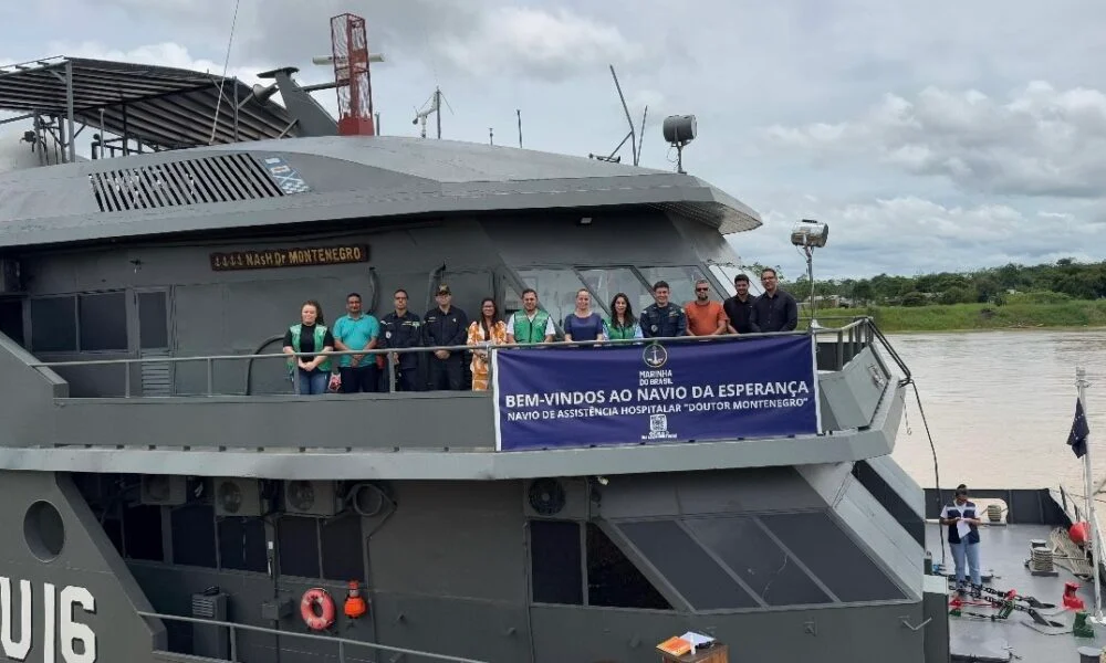Navio hospital disponibiliza Exames de Mamografia em Cruzeiro do Sul