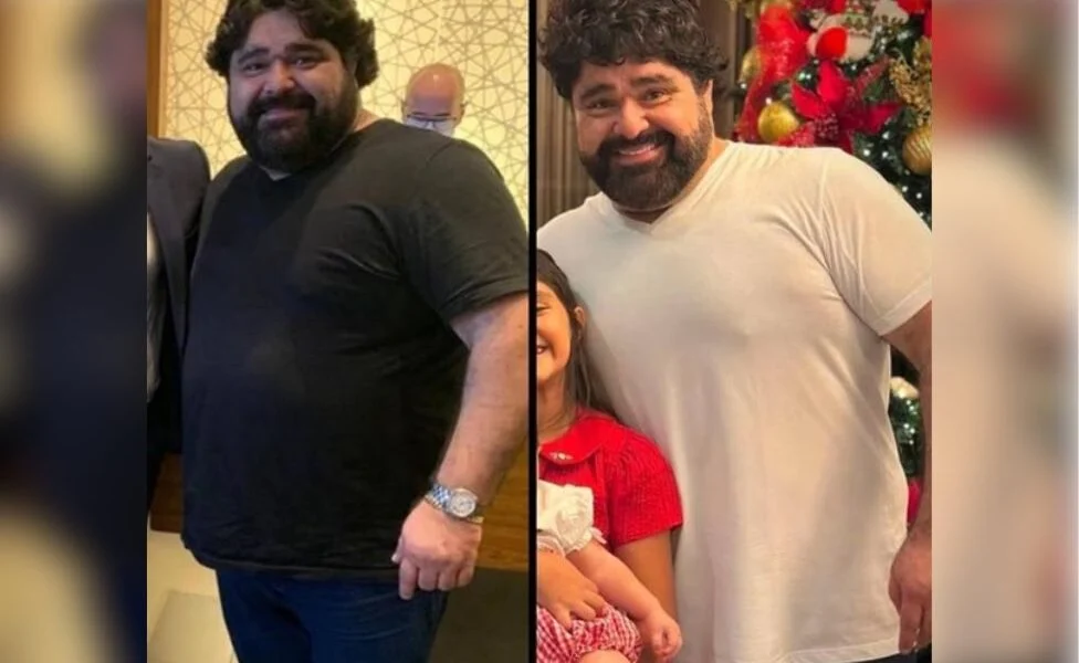 Foto: Fabiano impressiona com novo shape após perder 40 kg e revela segredo