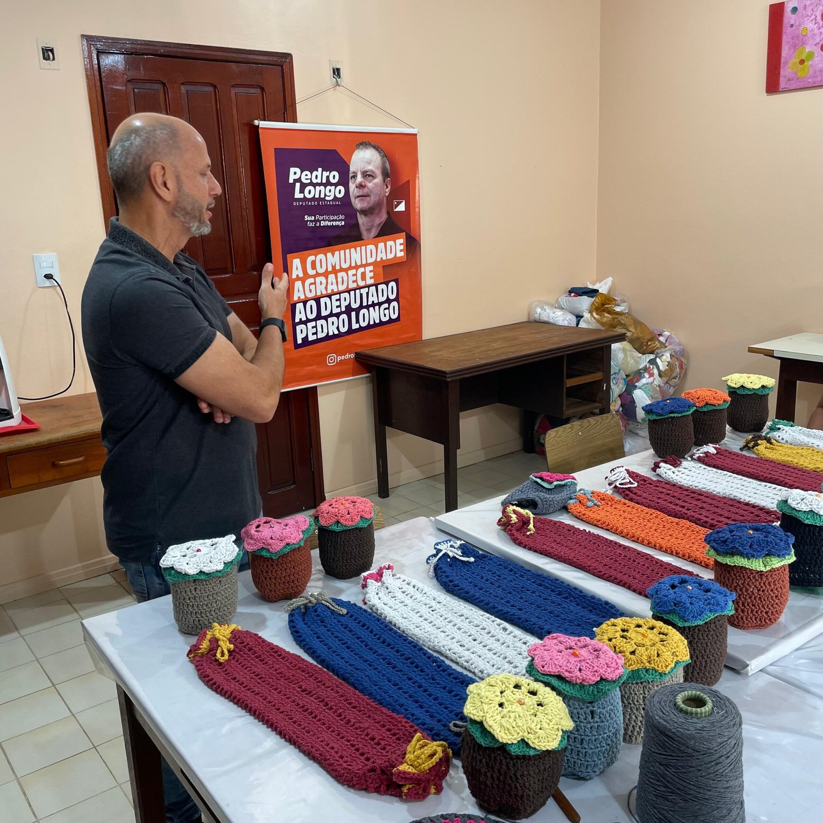 Deputado Pedro Longo apoia capacitação na Fazenda da Esperança Feminina