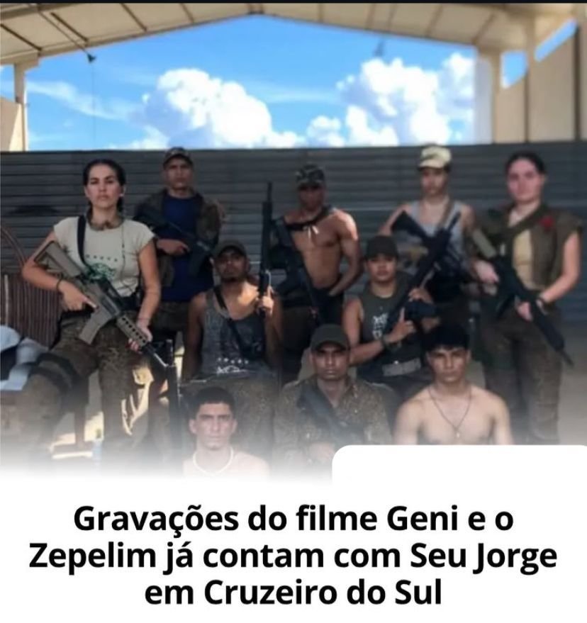 Cruzeiro do Sul sedia gravações do filme “Geni e o Zepelim”, com participação do ator Seu Jorge