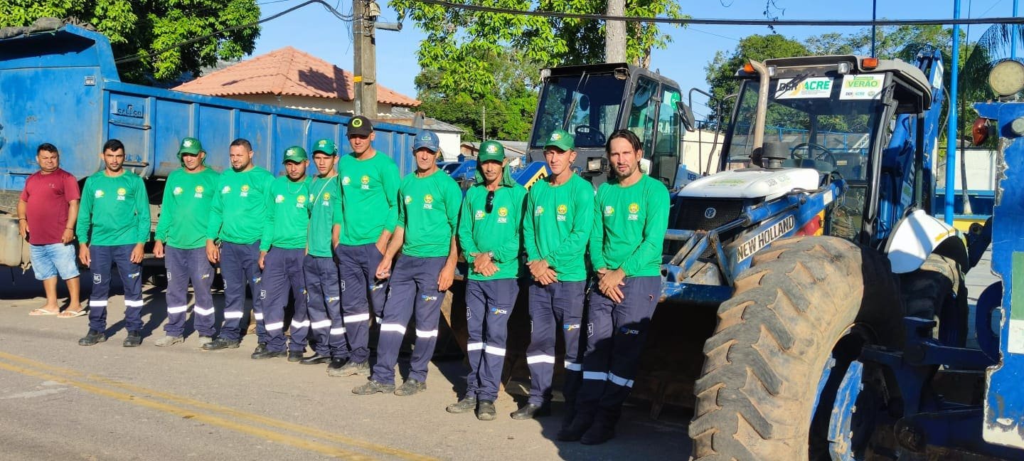Deracre reforça Operação Verão 2025 com equipes nos ramais de Feijó e na estrada entre Acre e Amazonas