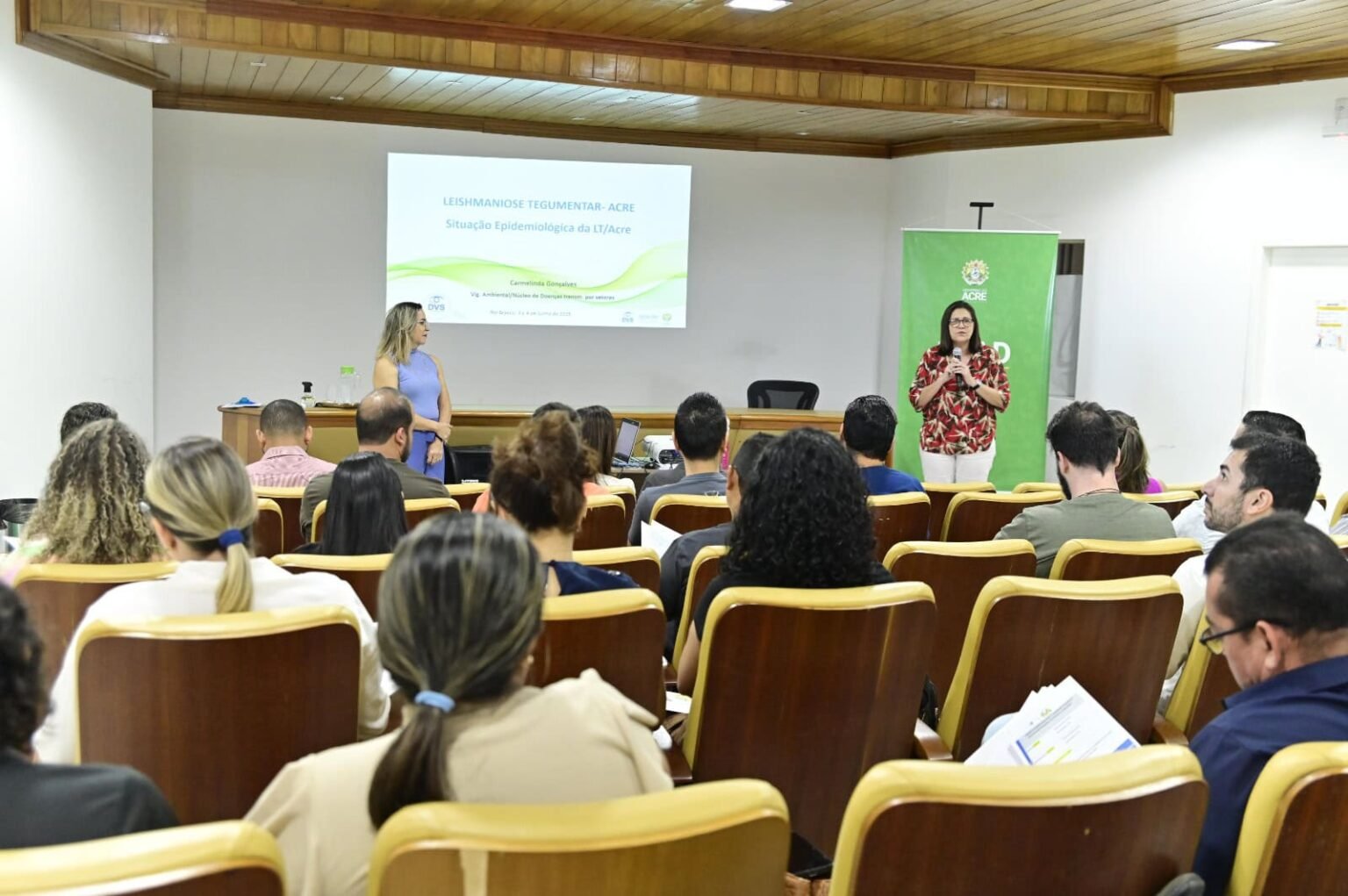 Saúde do Acre capacita profissionais para novo protocolo de tratamento da leishmaniose tegumentar