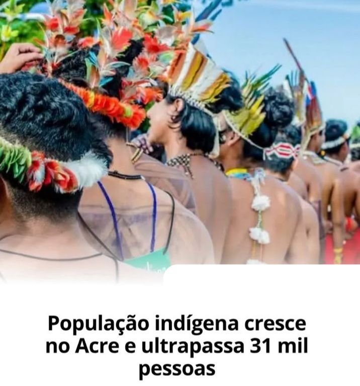 População indígena do Acre cresce mais de 80% em 12 anos, aponta Censo do IBGE