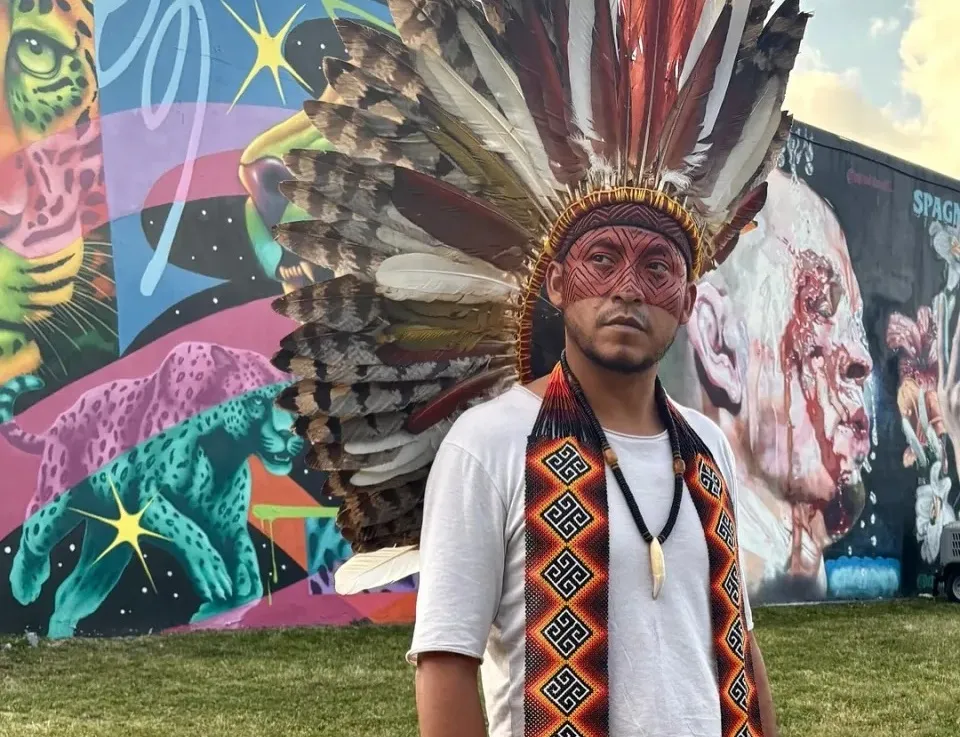 Líder indígena do Acre vai conduzir retiro espiritual nos Estados Unidos