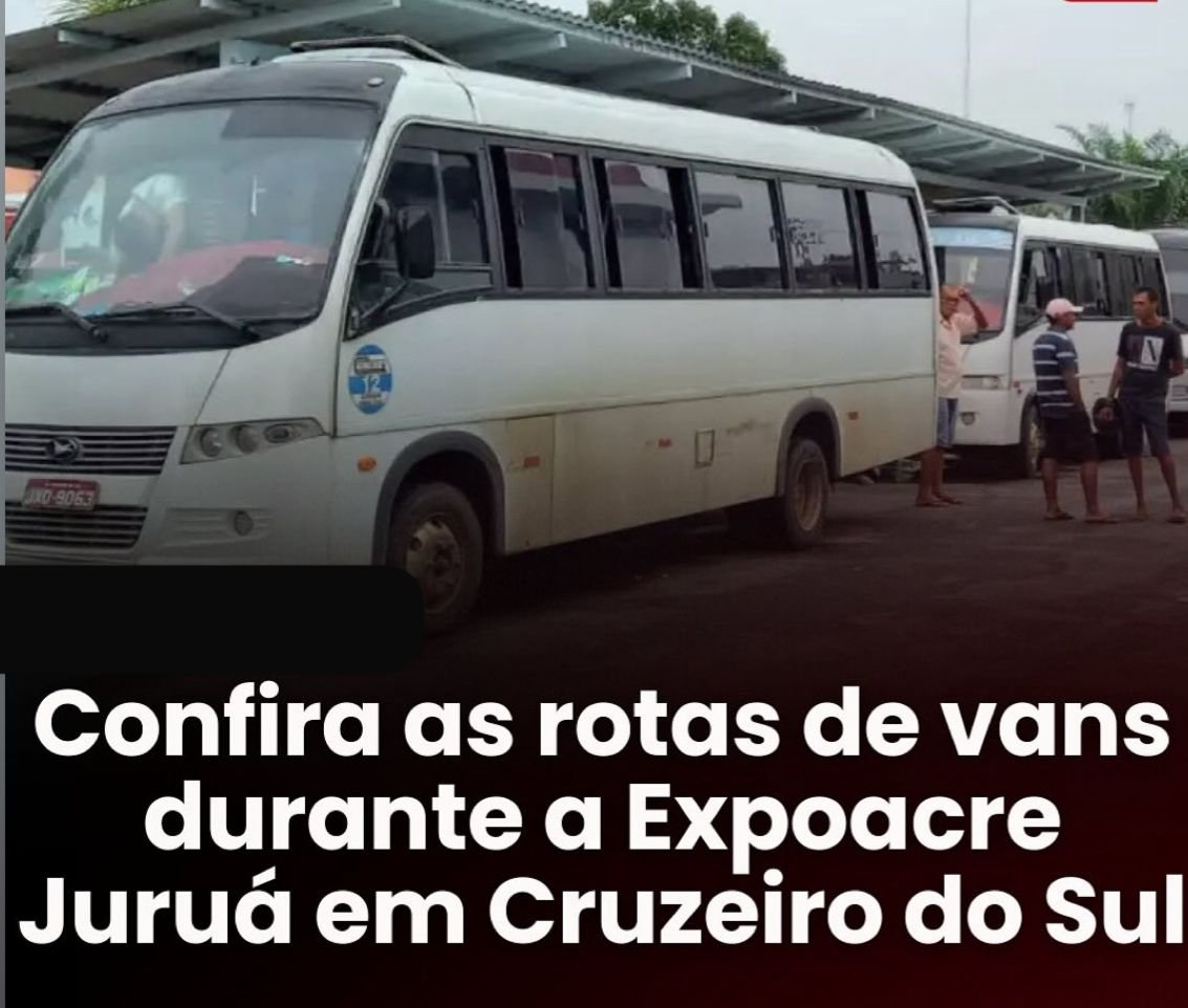 Expoacre Juruá contará com rotas especiais de transporte coletivo em Cruzeiro do Sul