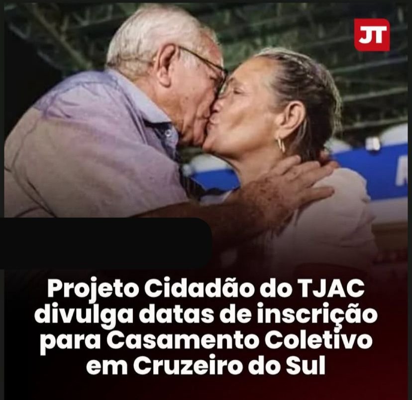 Tribunal de Justiça do Acre abre inscrições para Casamento Coletivo em Cruzeiro do Sul