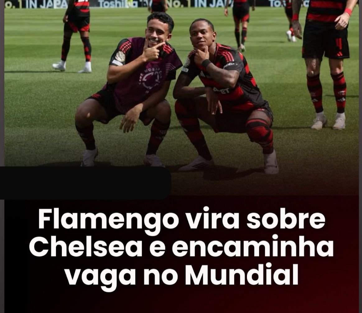 Flamengo vence o Chelsea e encaminha classificação para o Mundial de Clubes