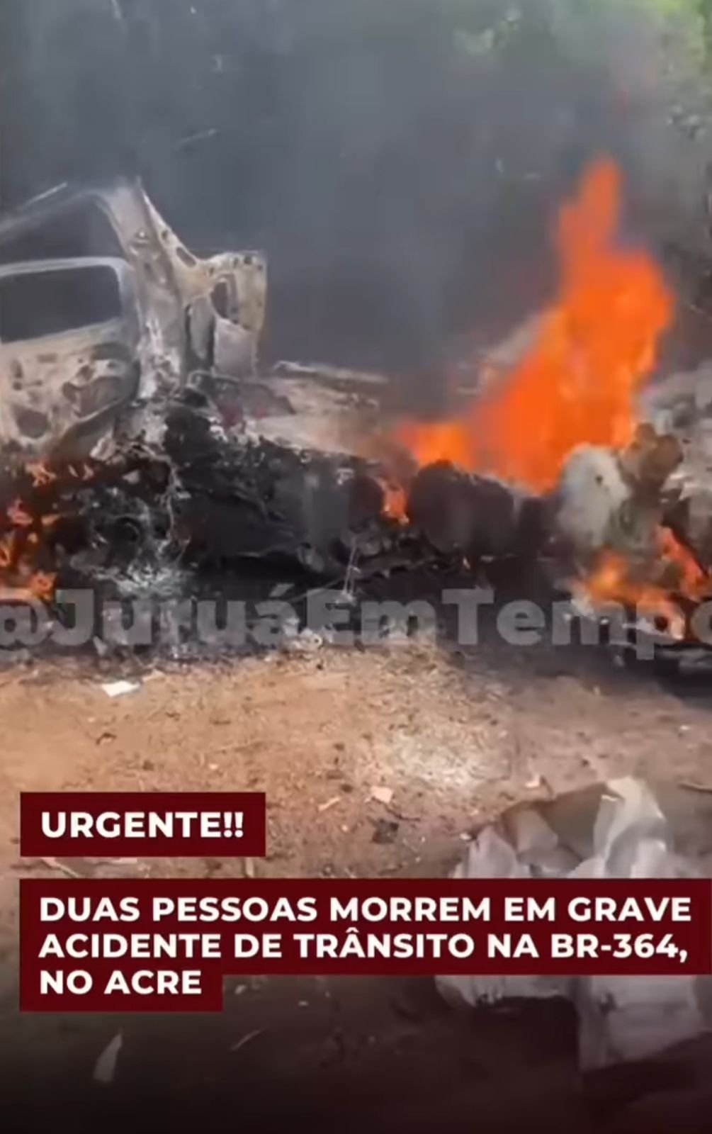 Grave acidente na BR-364, em Acrelândia, resulta na morte de empresário e líder religioso
