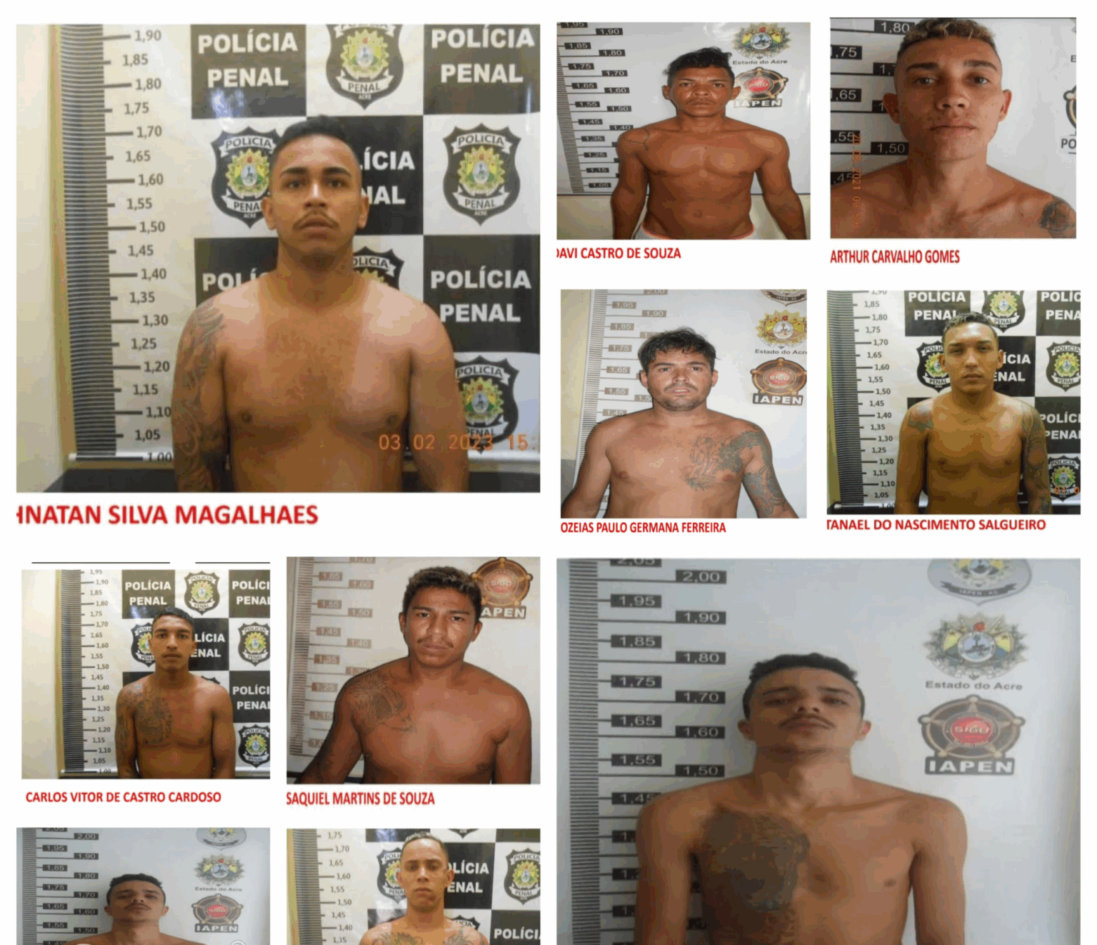 Detentos quebram parede e fogem do complexo prisional de Rio Branco