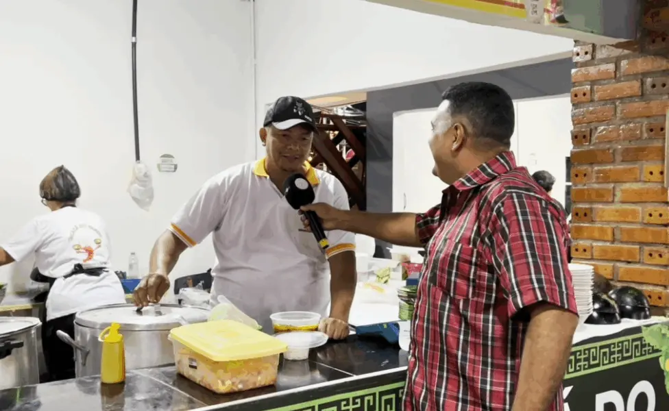 Com clima ameno, tacacá e rabada roubam a cena na Expoacre