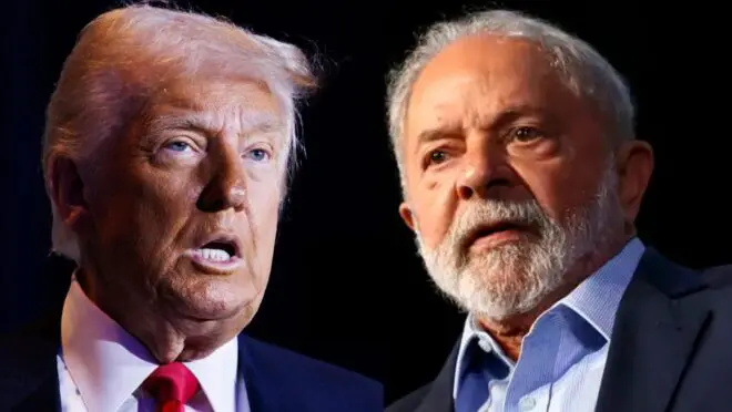 Reação de Lula a tarifas de Trump é aprovada por 44,8% dos brasileiros, diz Atlas