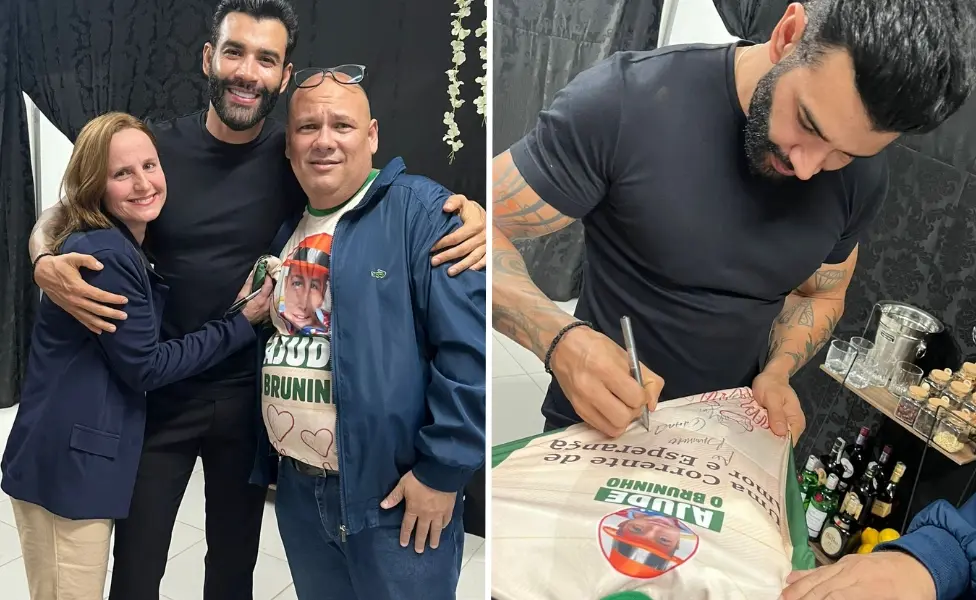 Gusttavo Lima se compromete a pagar cirurgia do menino Bruno