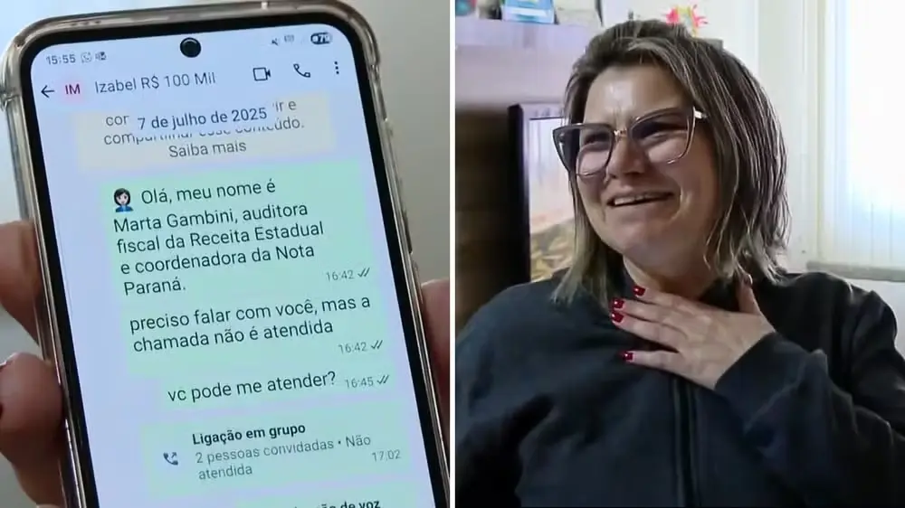 Zeladora passa 15 dias recusando ligações e descobre que contato era aviso de prêmio de R$ 100 mil que ganhou em sorteio
