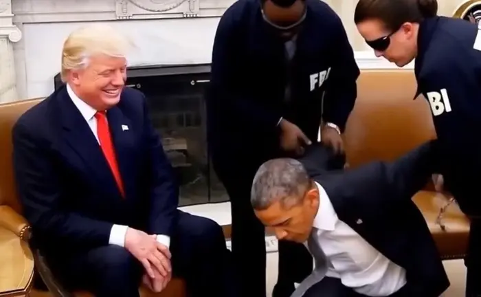 Trump publica vídeo feito por IA de Obama sendo preso na Casa Branca