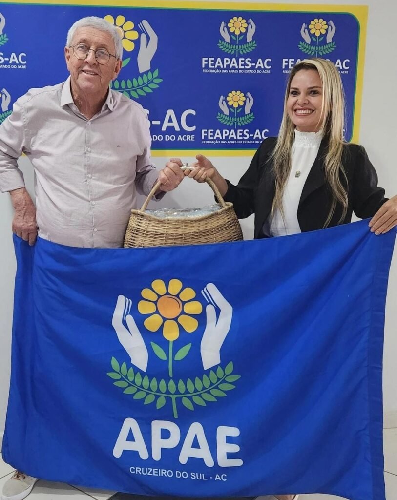 Presidente Nacional das APAEs visita o Acre e reconhece trabalho da APAE de Cruzeiro do Sul como modelo para o Brasil