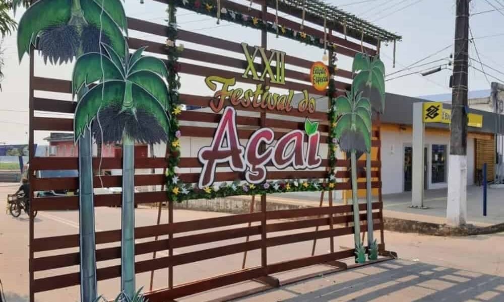 Prefeitura de Feijó terá ponto facultativo durante o XXVI Festival do Açaí