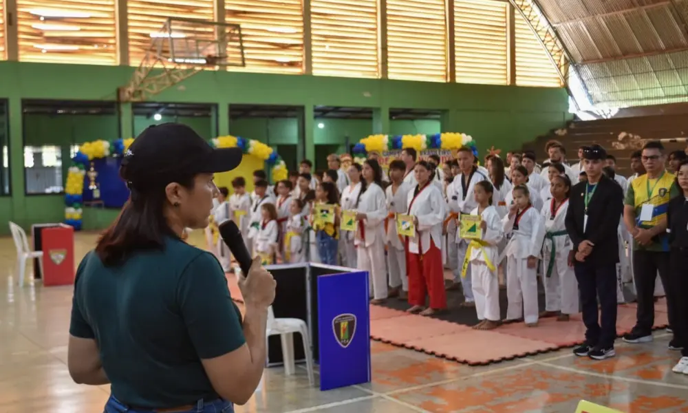 Mailza participa da abertura do Campeonato Brasileiro de Taekwondo