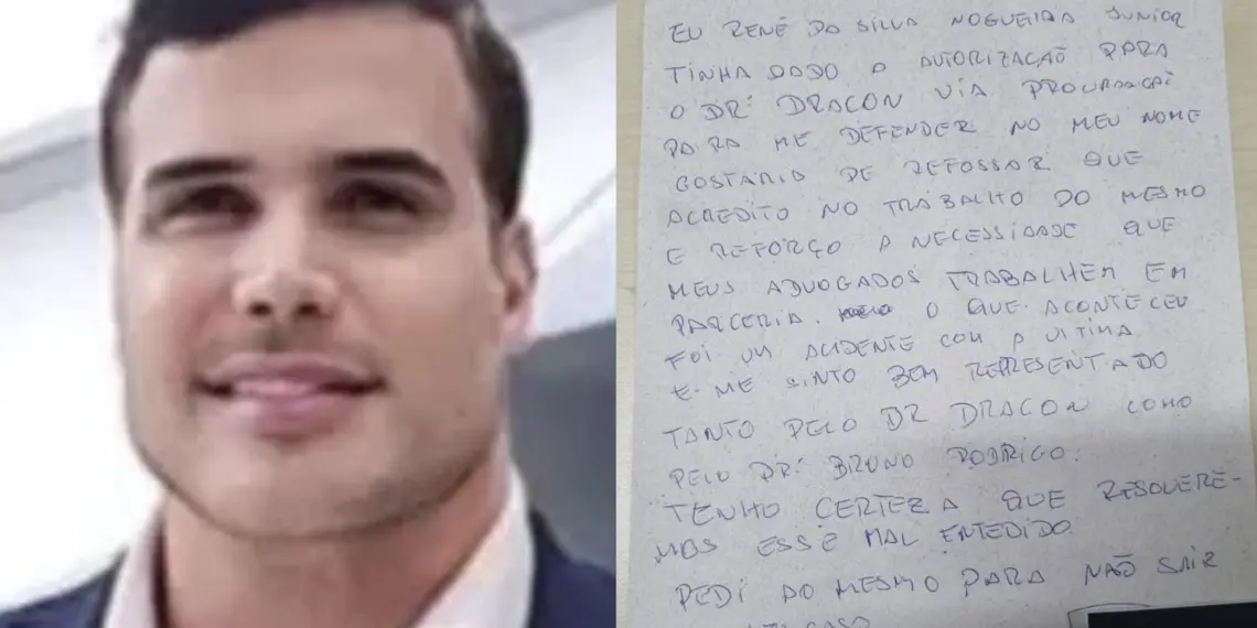 Empresário preso por matar gari diz em carta que crime foi “mal-entendido”