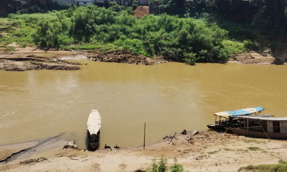 Nível do Rio Acre segue com 1,55 metros neste sábado (02/08)