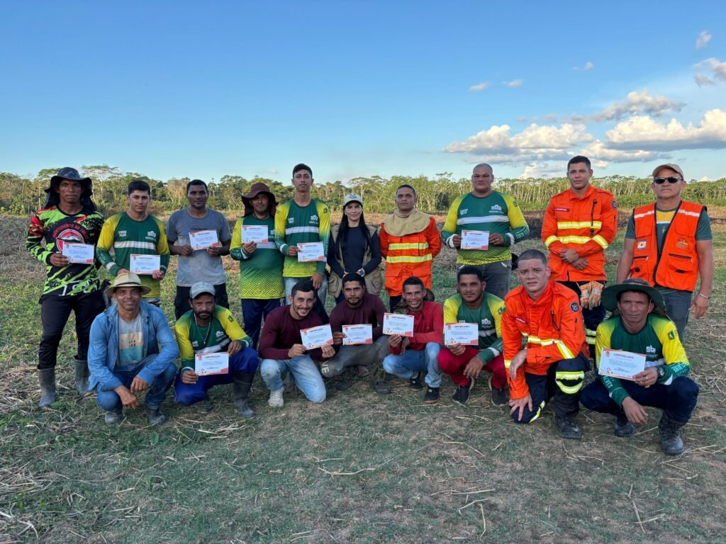 Prefeitura de Rodrigues Alves promove curso de formação de brigadistas em parceria com o Corpo de Bombeiros