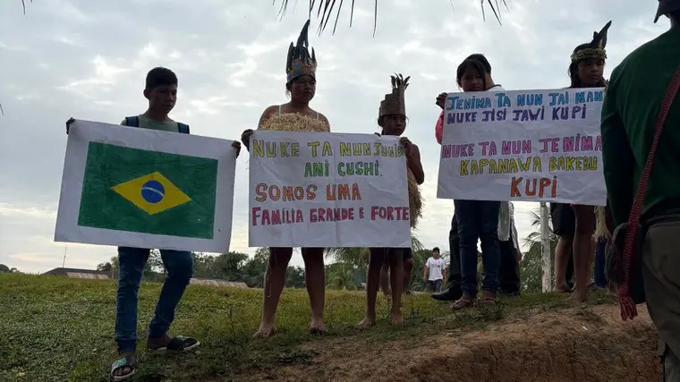 Reencontro histórico une povos originários do Acre e do Peru após 103 anos de separação