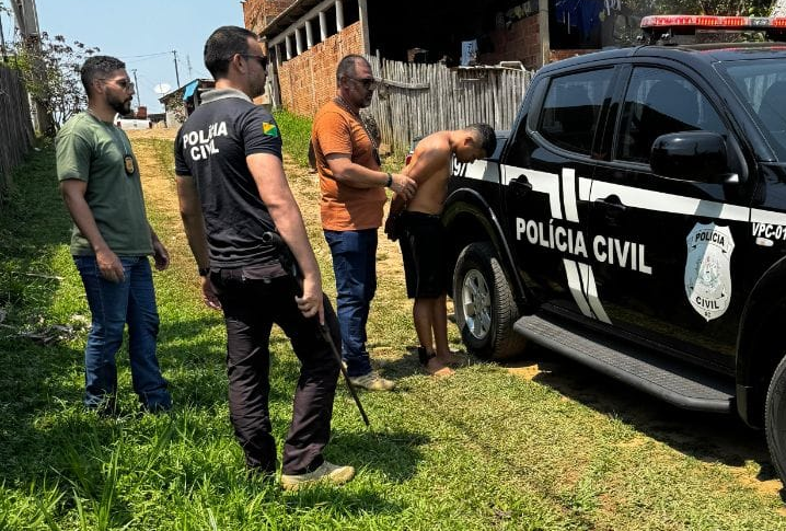 Polícia Civil prende suspeito de planejar ataque criminoso no interior do Acre