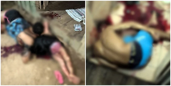 Casal é executado a tiros dentro de casa e filha de 4 anos fica gravemente ferida em Epitaciolândia