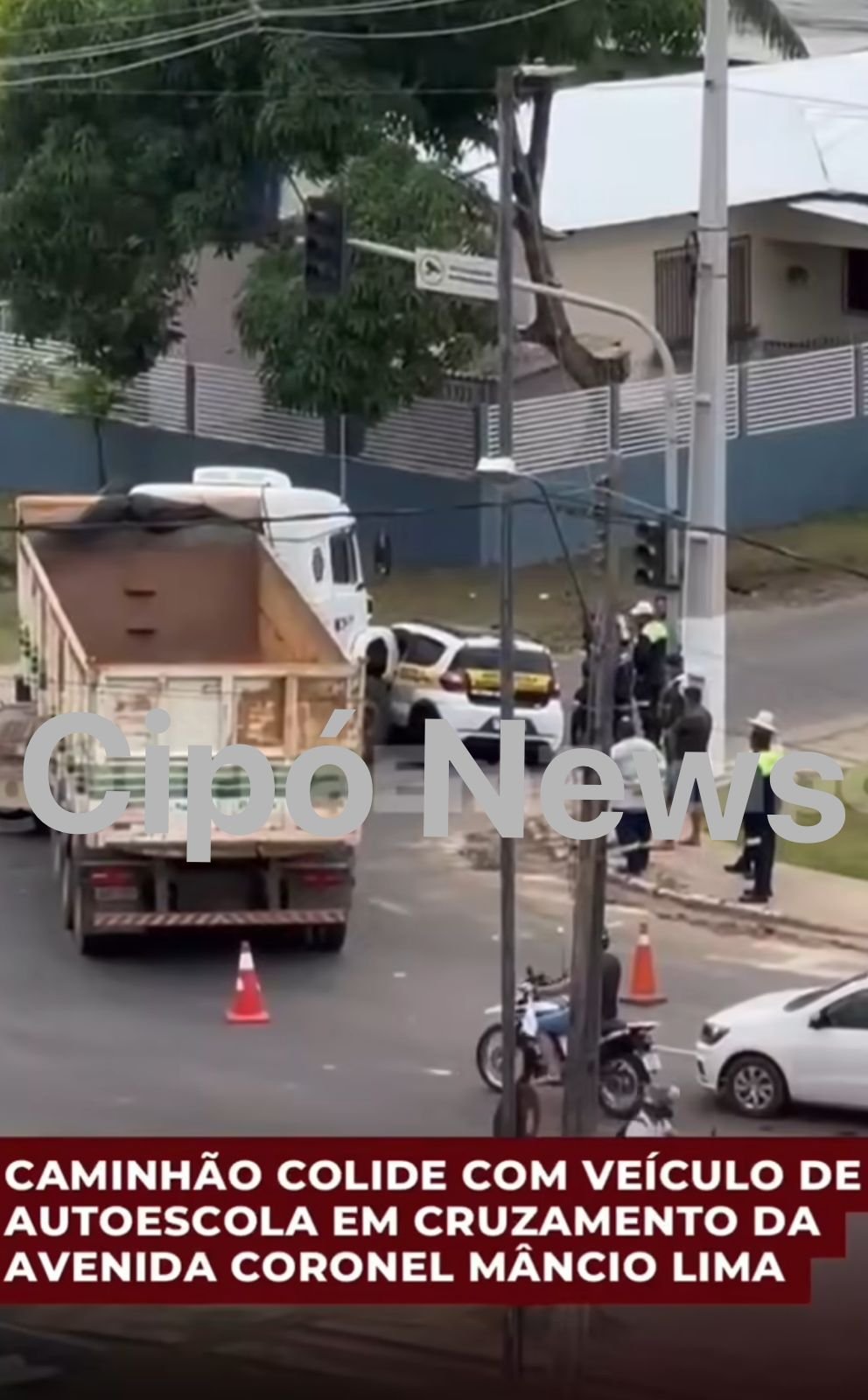 Acidente em Cruzeiro do Sul
