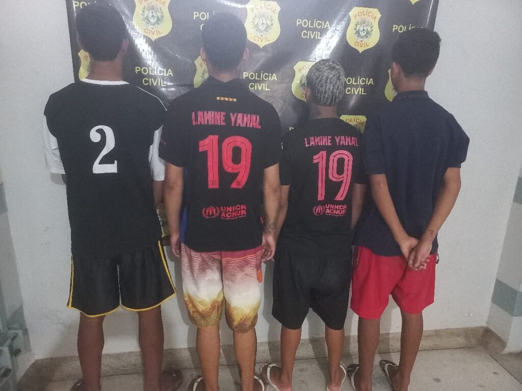Polícia Civil apreende adolescentes suspeitos de assalto em distribuidora de Tarauacá