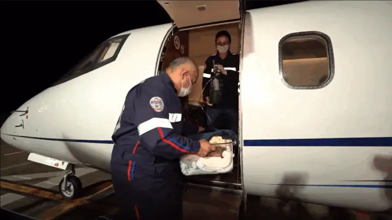 Bebê diagnosticado com cardiopatia grave é transferido do Acre para São Paulo