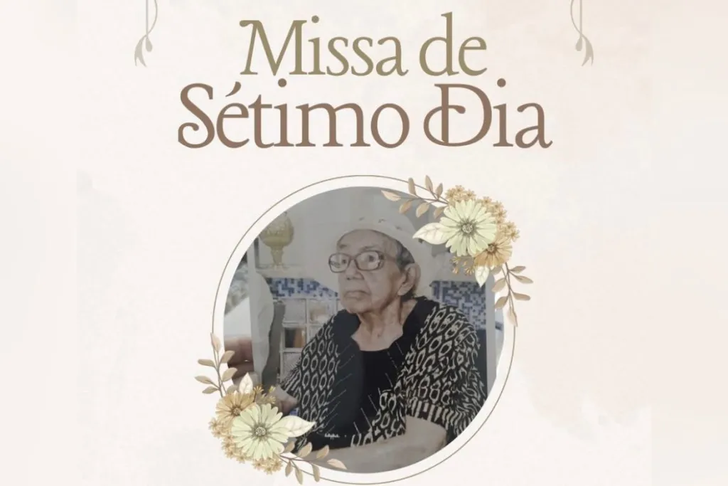 Missa de Sétimo Dia de Dona Mariquinha será realizada nesta sexta-feira em Cruzeiro do Sul