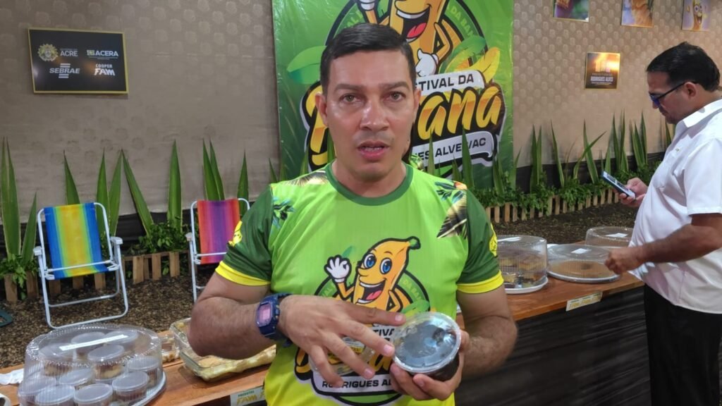 Cooperativa FAM leva derivados da banana à 9ª edição do Festival da Banana em Rodrigues Alves