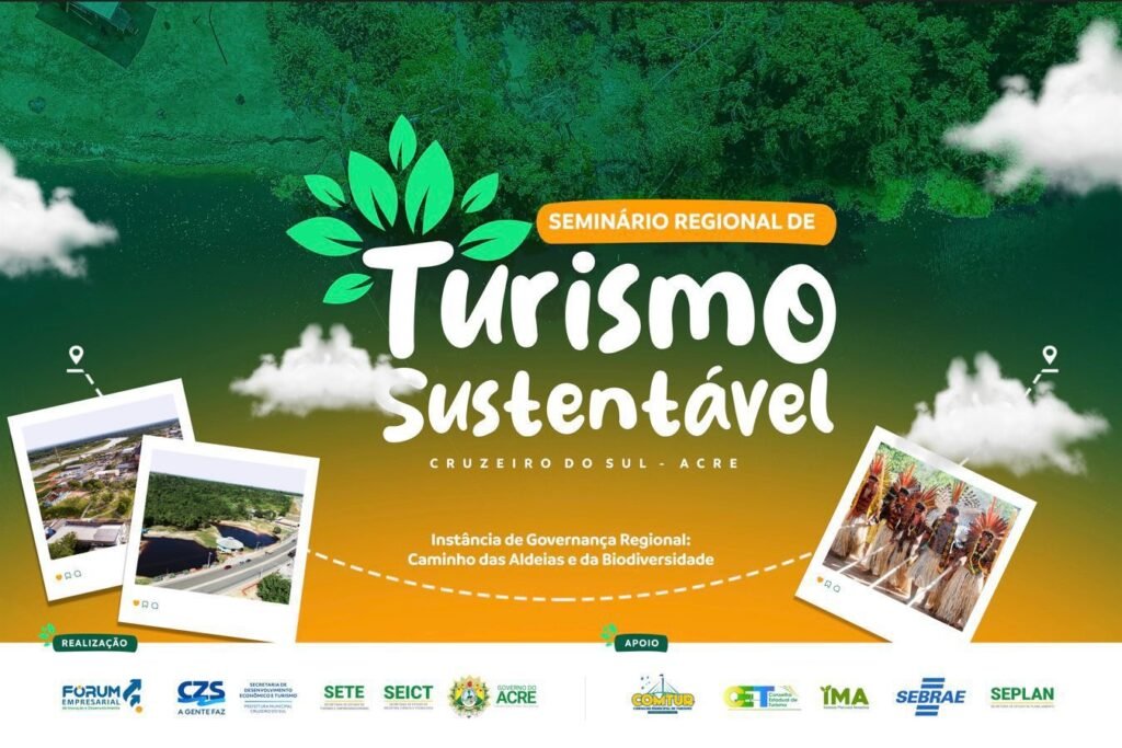 Prefeitura de Cruzeiro do Sul vai realizar I Seminário Regional de Turismo Sustentável nesta quinta e sexta-feira