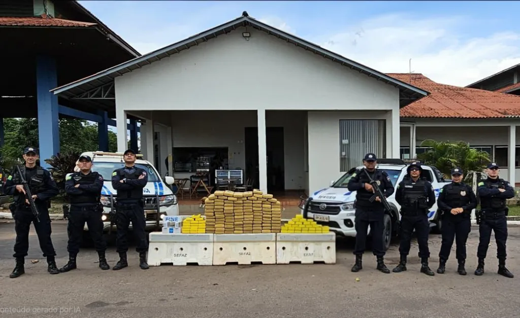 Polícia Militar do Acre apreende mais de 150 kg de drogas em ação integrada na fronteira com Rondônia