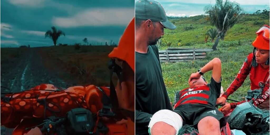 Bombeiros resgatam homem com fratura após operação de cinco horas em área de difícil acesso no Acre