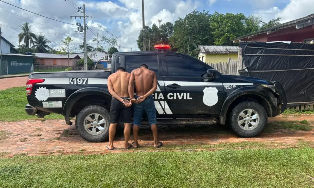 Dupla é presa por extorquir moradores indígenas no Jordão