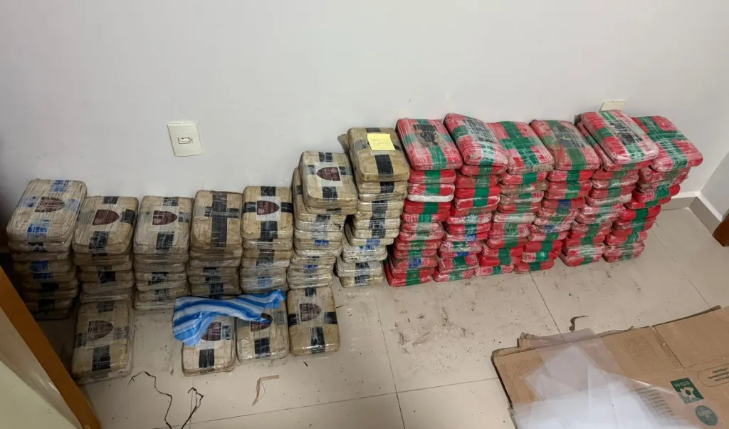 Casal é preso com quase 600 quilos de drogas avaliadas em mais de R$ 13 milhões