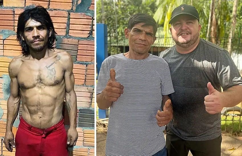 Empresário ajuda homem em situação de rua a recomeçar a vida: “Já passei por isso”