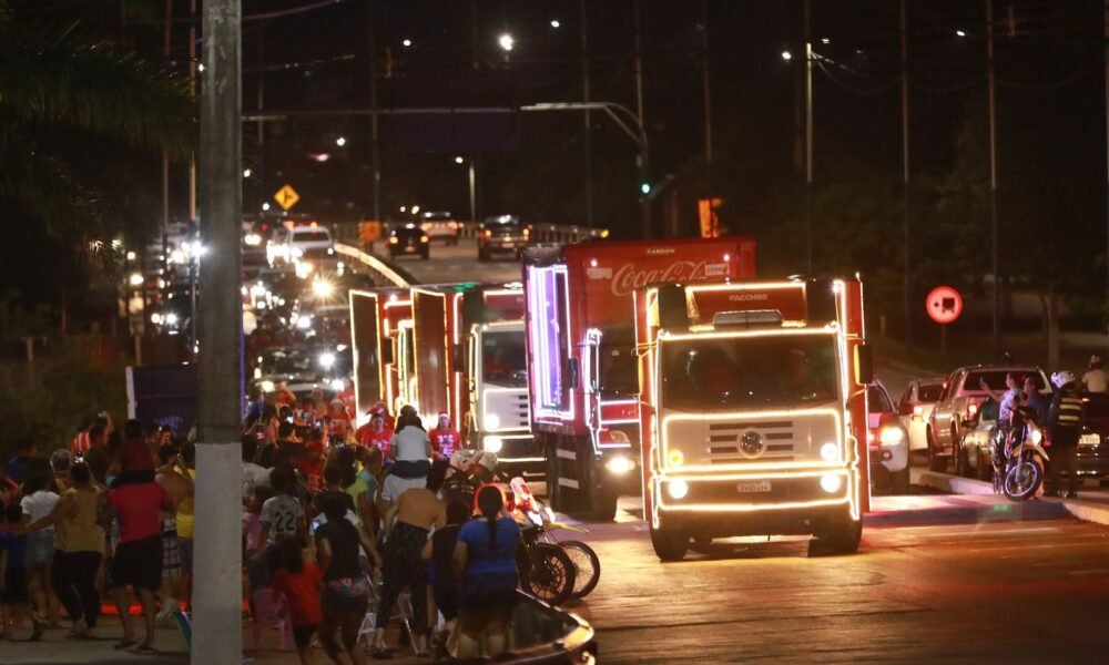 Caminhão da Coca-Cola chega a Rio Branco no dia 6 de dezembro