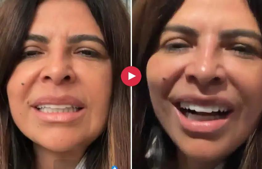 No Amazonas, Antônia Lúcia filma residência sem sinal de Silas: “emergência noturna”