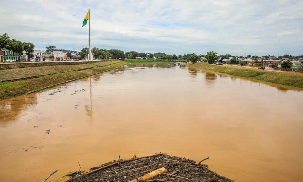 Nível do rio Acre apresenta estabilidade aos 10,17m em Rio Branco