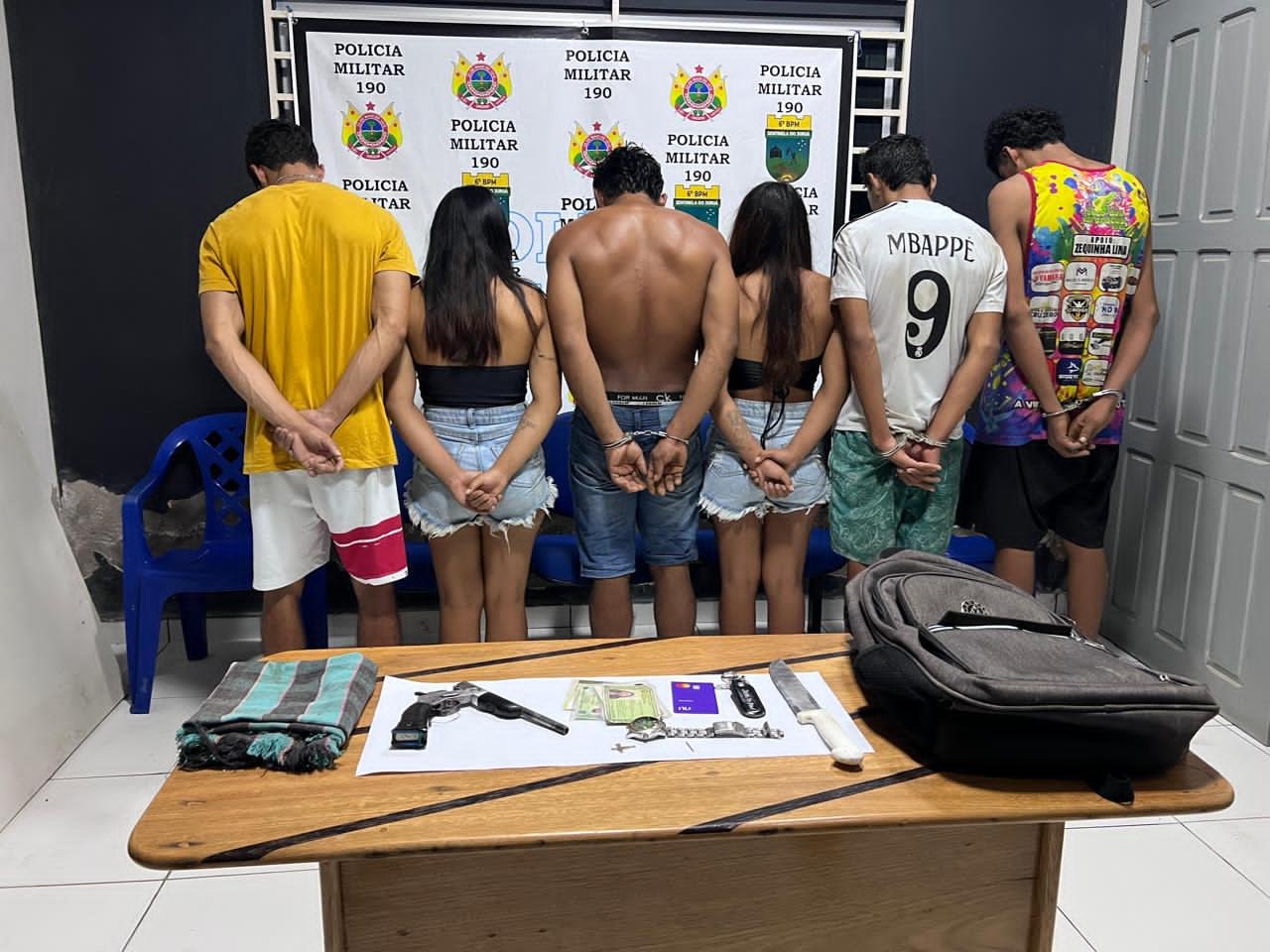 Operação integrada da PM e PC tira cinco criminosos de circulação em Marechal Thaumaturgo