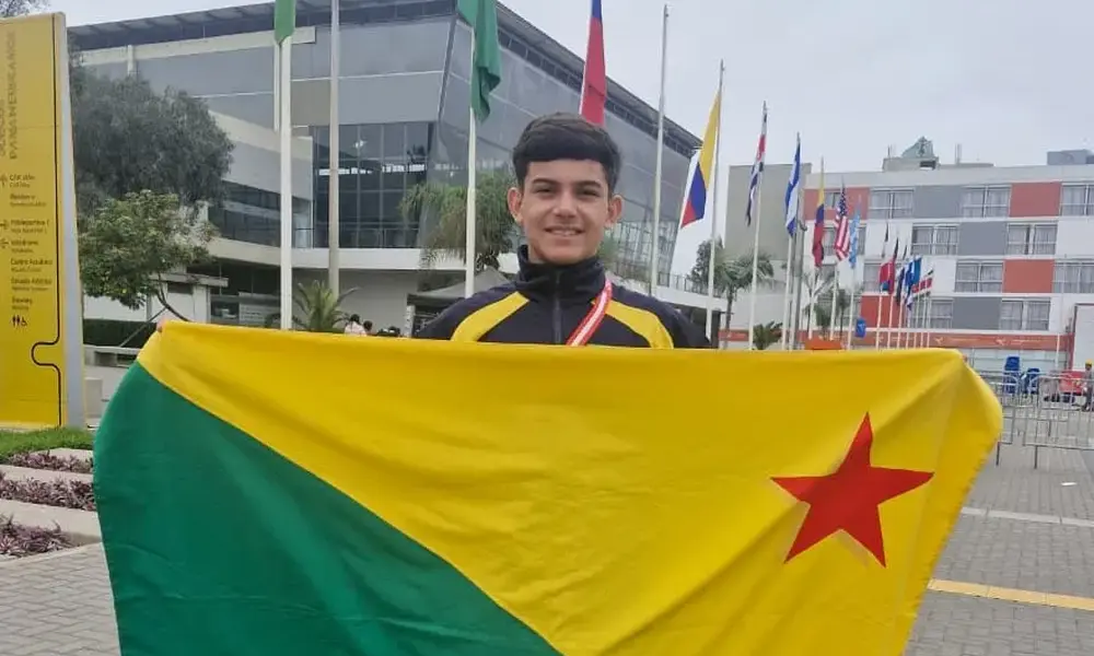 Jovem atleta acreano disputará torneio internacional de taekwondo nos Estados Unidos em 2026